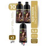 Jaja Açık Kahve 3x300 ml Beyaz Kapatıcı Şampuan
