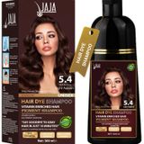 Jaja Saç Boyası Şampuanı Açık Kestane, Erkekler ve Kadınlar İçin, Bitkisel Saç Boyası Şampuanı, Gri Saç Kapatıcı, Sülfatsız ve Vitamin Zenginleştirilmiş Şampuan 300 ml