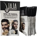 Jaja Saç ve Sakal Siyah Pigment Şampuanı Siyahlaştırıcı Şampuan 25GR x 10 Adet - 10*25 gr