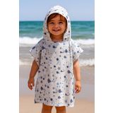 Jaju Baby 2-5 Yaş Müslin Panço Deniz Pançosu Bebek Çocuk Panço