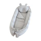 Jaju Baby Babynest Gri Kulaklı Ortopedik Babynest - Konforlu ve Güvenli Bebek Yatağı