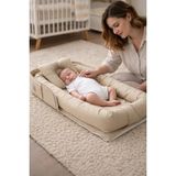 Jaju Baby Babynest Lüx Taşınabilir Çantalı Bebek Yuvası-Yatağı Babynest , Seyahatte, Araçta, Otelde… - Bej