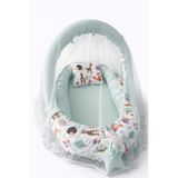 Jaju Baby Babynest Sevimli Orman Cibinlik Tüllü - Oyuncak Askılı Lüx Tasarım Jaju-babynest