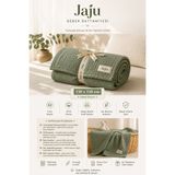 Jaju Baby Çağla Yeşili 4 Kat Müslin Bebek Battaniyesi 110x110 cm – %100 Pamuk