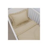 Jaju Baby Fırfırlı Bebek Nevresim Takımı - 60x120 - 70x140 - 80x130 cm Uyumlu
