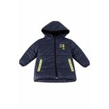 Jaju Baby Kapüşonlu Erkek Çocuk Şişme Mont, Lacivert, 7 Yaş