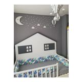 Jaju Baby Karışık 4 Renk 80x130 4 Örgü Koruma Yatak Koruyucu Özel Tasarım