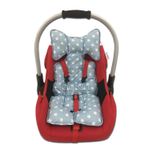 Jaju Baby Mavi Yıldızlı Oto Koltuğu Minderi - Puset Minderi