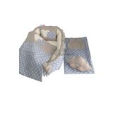 Jaju Baby Nest Mavi Yıldızlı Ortopedik Altaçma v Babynest Set