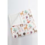 Jaju Baby Orman Minky Bebek Battaniye 100x100cm