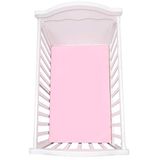 Jaju Baby Pembe Lastikli Bebek Çarşaf (60 * 120)
