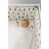 Jaju Baby Penguen Tasarım (4 Kenar) 120x200 Cm Beşik Kenar Koruma Beşik/montessori Yatak Bariyer 120*200cm