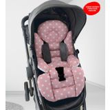 Jaju Baby Pudra Yıldızlı Bebek Arabası Minderi