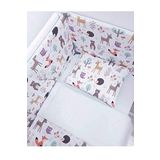 Jaju Baby Sevimli Orman Bebek (Kenar koruma ve Nevresim takımı 100 * 200)