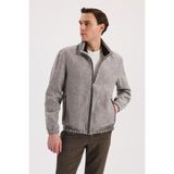 Jakamen Bej Comfort Fit %100 Keten Mevsimlik Spor Mont - 58