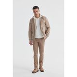 Jakamen Bej Comfort Fit Dik Yaka Casual Mont - 50