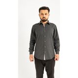 Jakamen Erkek Pamuklu Gömlek Antrasit - XS