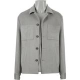 Jakamen Gri Slim Fit Gömlek Yaka Mont - 52