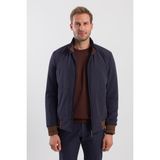 Jakamen Lacivert Comfort Fit Dik Yaka Mont - 56
