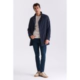 Jakamen Lacivert Regular Fit Hakim Yaka Mont - 50
