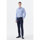 Jakamen Lacivert Regular Fit Yan Cep Kumaş Pantolon - 58