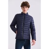 Jakamen Lacivert Slim Fit Hakim Yaka Şişme Mont - 54