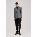 Jakamen Lacivert Slim Fit Kruvaze Erkek Takım Elbise10 - 58 - Dropsuz