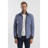 Jakamen Mavi Comfort Fit Dik Yaka Mont - 58