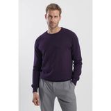 Jakamen Mor Slim Fit Bisiklet Yaka Triko Kazak