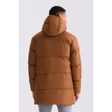 Jakamen Taba Comfort Fit Kapüşonlu Tam Dolum Kışlık Mont - 50