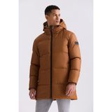 Jakamen Taba Comfort Fit Kapüşonlu Tam Dolum Kışlık Mont - 58