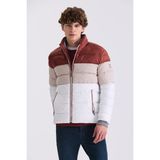 Jakamen Taba Slim Fit Dik Yaka Kışlık Şişme Mont - 46