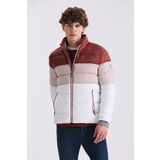 Jakamen Taba Slim Fit Dik Yaka Kışlık Şişme Mont