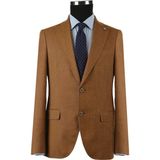 Jakamen Taba Slim Fit Sivri Yaka Ceket - 48