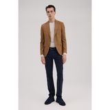 Jakamen Taba Slim Fit Sivri Yaka Ceket - 56