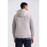 Jakamen Taş Comfort Fit Kapüşonlu Kolları Triko Kışlık Mont - 54