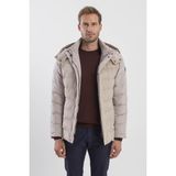 Jakamen Taş Comfort Fit Kapüşonlu Şişme Mont - 52
