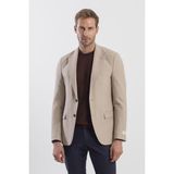 Jakamen Vizon Slim Fit Desenli Sivri Yaka Ceket - 52