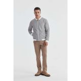 Jakamen Vizon Slim Fit Pamuklu Kolej Mevsimlik Mont