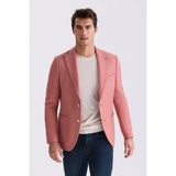 Jakamen Yavru Ağzı Slim Fit Sivri Yaka Yazlık Spor Ceket - Yavru Agzı - 54