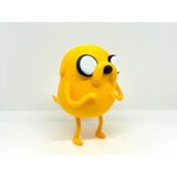 Jake The Dog Figürü - 3D Yazıcı Tasarım Adventure Time Biblosu - Köpek Jake Heykelcik