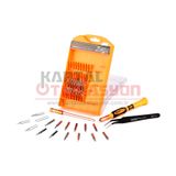 Jakemy JM-8111 33 Parça Hassas Onarım Tornavida Seti