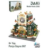 Jaki Flower House/çiçek Evi -jk2362 867 Parça Oyuncak Yapım Seti