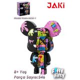 Jaki JK6350-1 Maker Pop Mıknatıs Ayı 546 Parça Oyuncak Yapım Seti