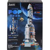 Jaki JK8501 Space Serisi Uzay Roketi 800 Parça Oyuncak Yapım Seti