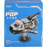 Jaki JK8507 Mini Space Serisi Uzay Roketi 302 Parça Oyuncak Yapım Seti