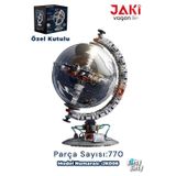 JAKİ Space Pop Serisi Sertifikalı Dünya Haritası 770 Parça Oyucak Yapım Seti -FFJKCK006
