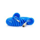 Jaklı Spiral Hava Hortumu 5x8 mm Pe – 30 Mpa Kompresör Hortumu 15 Metre