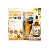 jakomix VitaSafe | Premium Tüy Kalitesi ve Enerji Desteği | Papağan, Muhabbet Kuşu, Kanarya ve Tüm Kafes Kuşları İçin