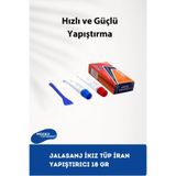 JALASANJ İkiz Tüp Iran Yapıştırıcı 18 gr, Epoksi Bazlı, Hızlı Kuruyan, Metal ve Plastik Yapıştırma